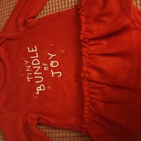 Red Onesies with Tutu. - Picture 2 of 6